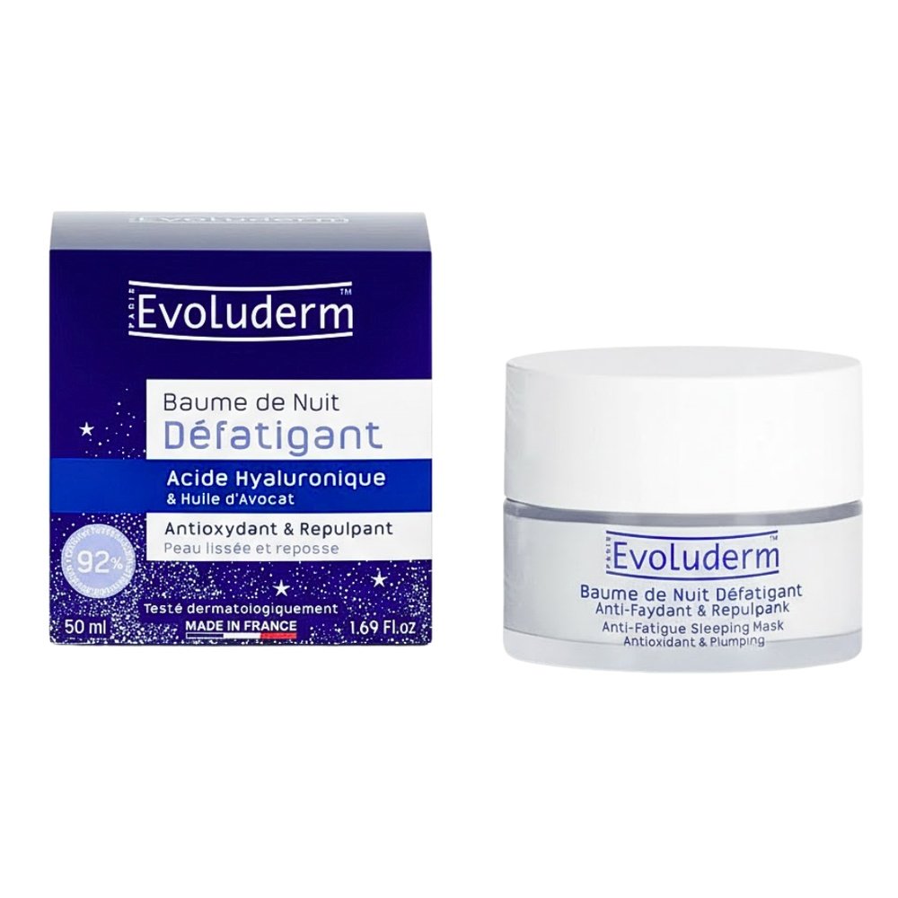 evoluderm – baume de nuit defatigant – 50ml