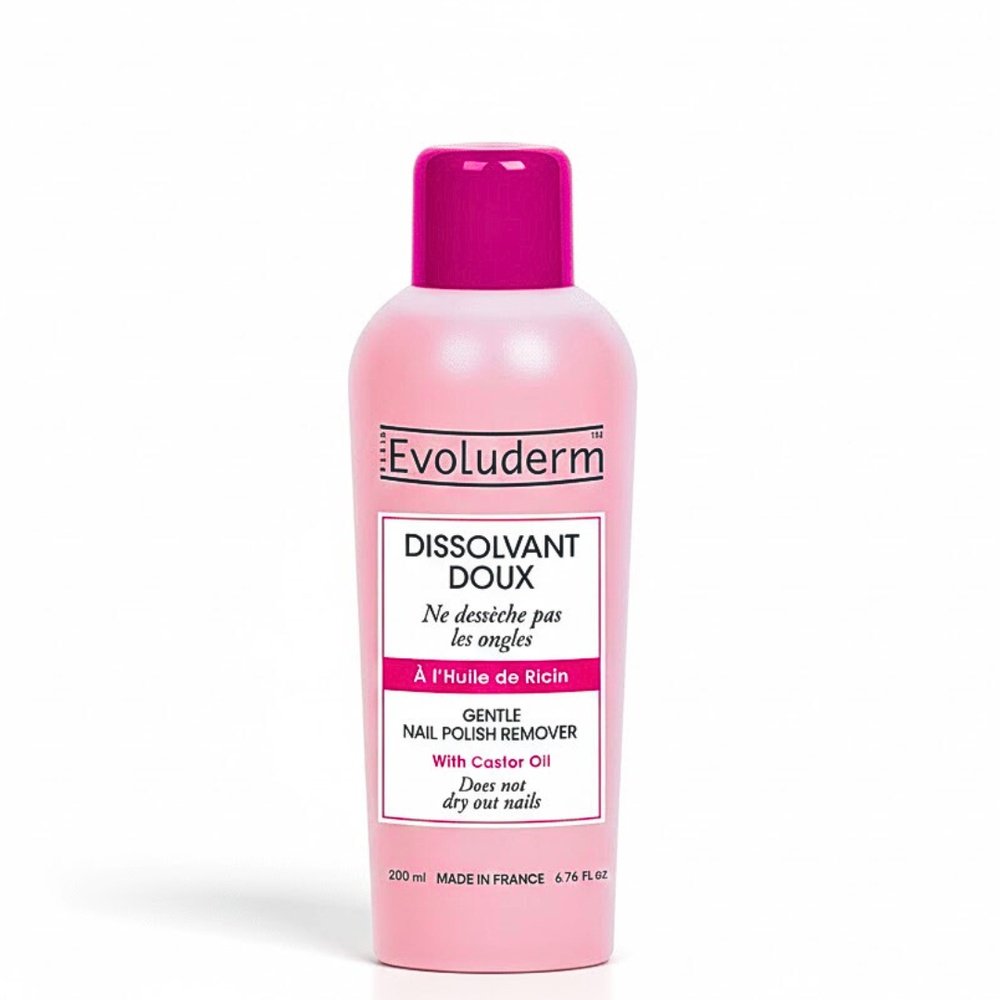 evoluderm – dissolvant doux – 200ml