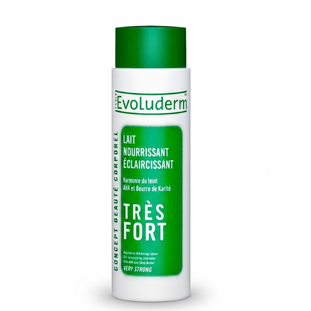 evoluderm – lait eclaircissant nourissant tres fort – 500ml
