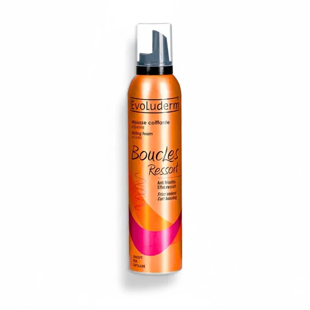 evoluderm – mousse coiffante – 250ml