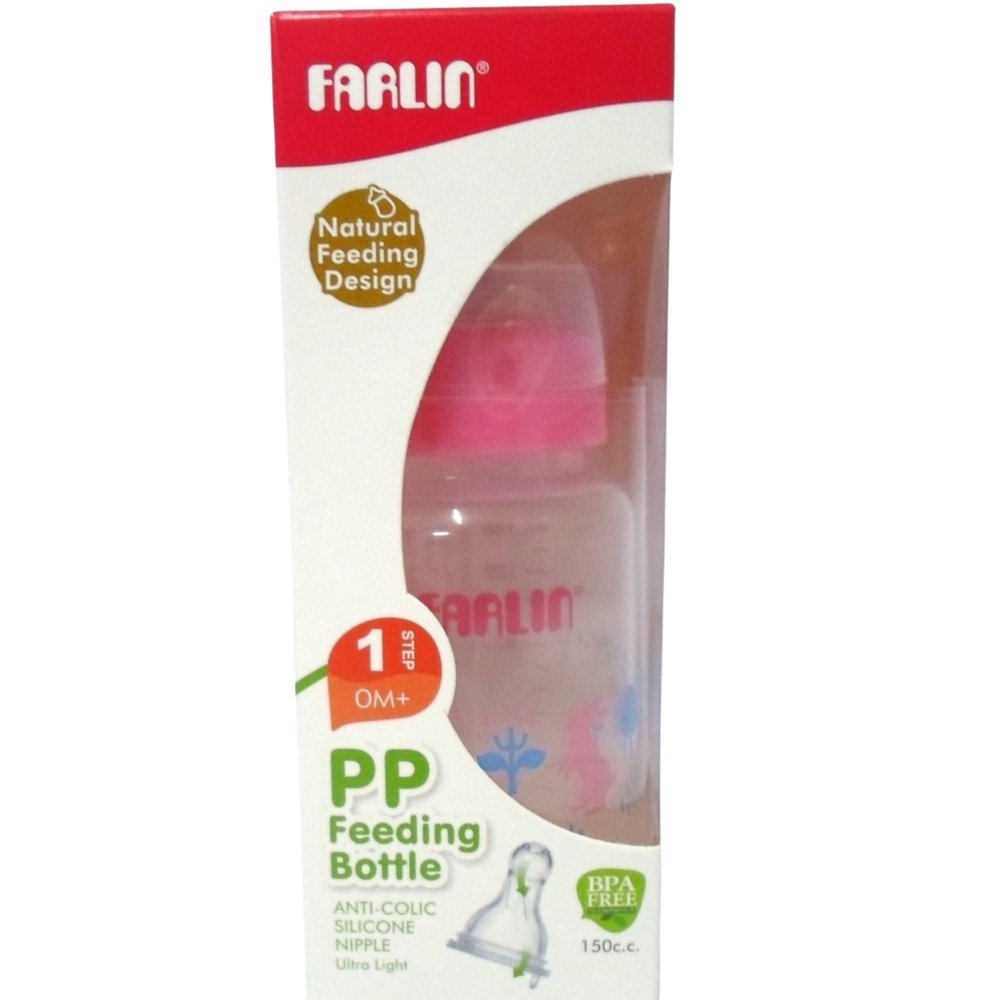 farlin – biberon en plastic – 120ml