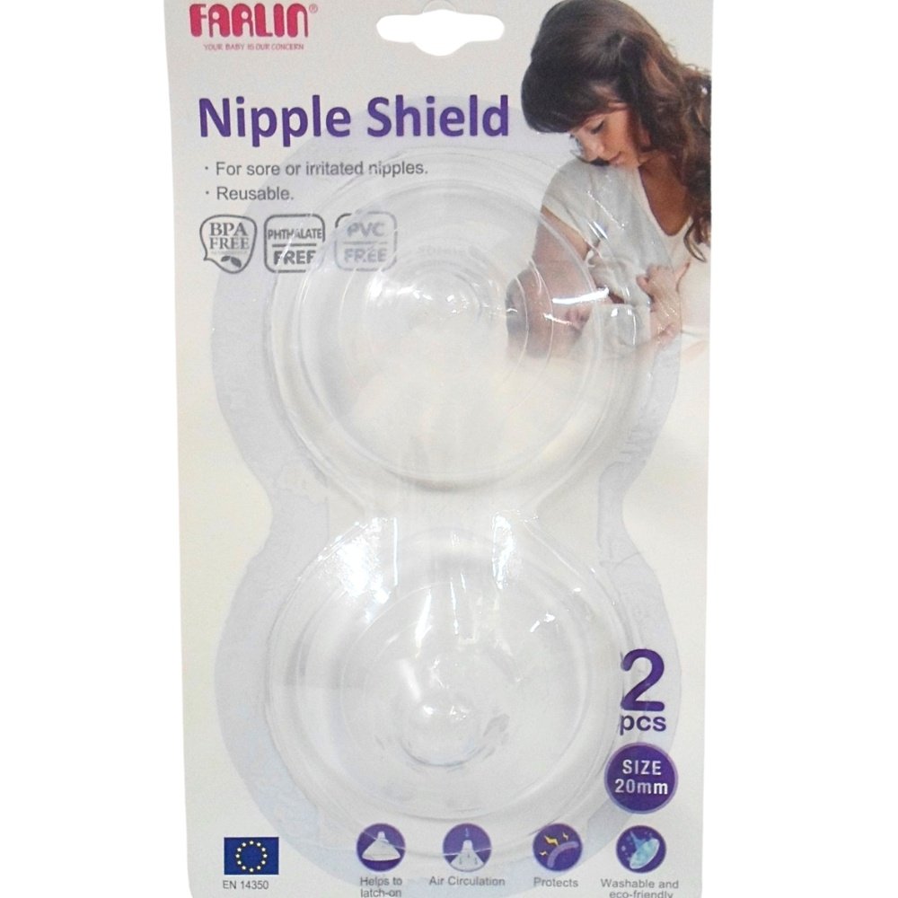 farlin – bout de sein en silicone 2 pieces