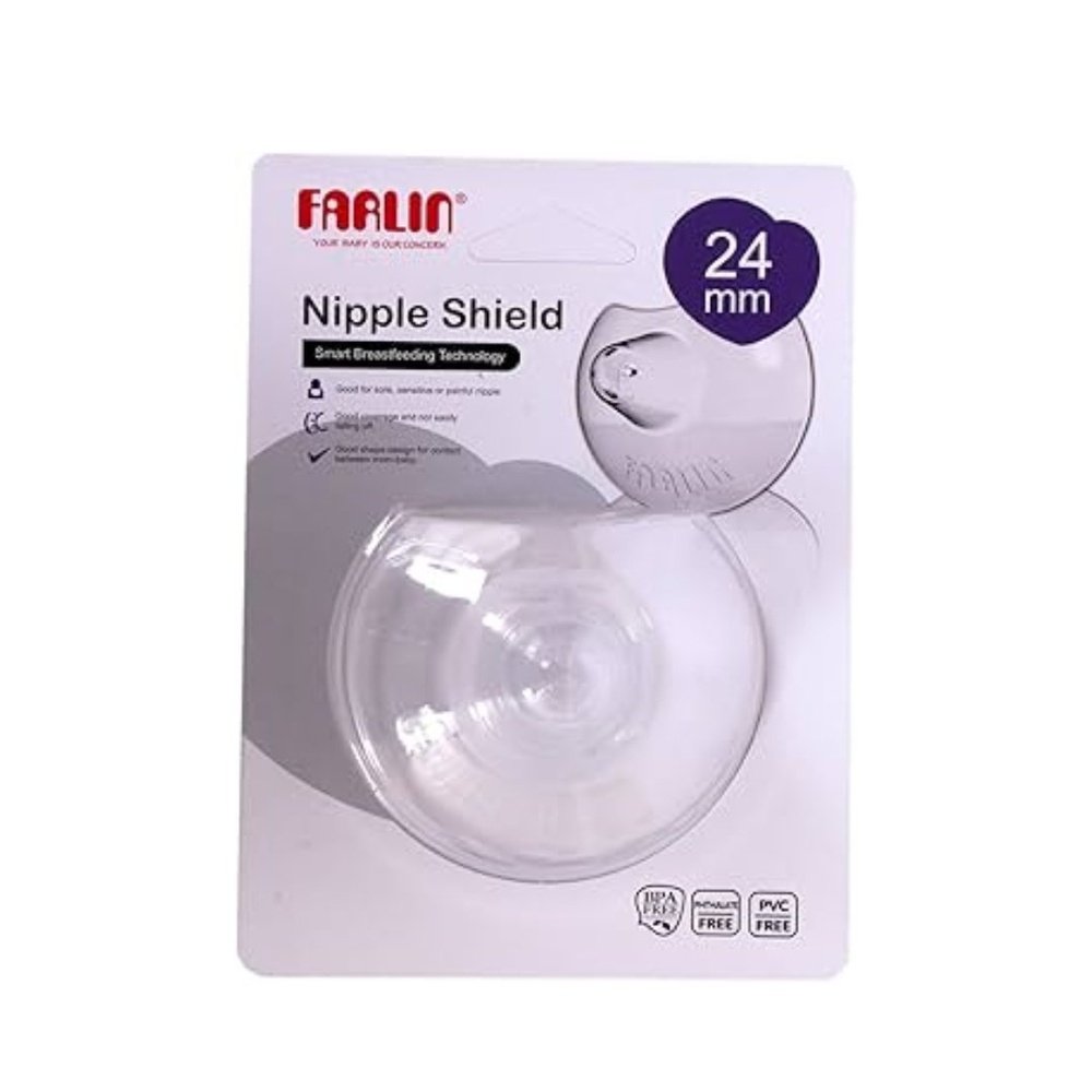 farlin – bout de sein silicon 24mm 2 pieces aa 31010