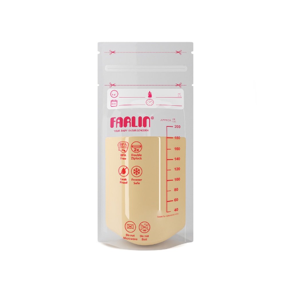 farlin – sachet conservation lait mat 200ml bp 869 2