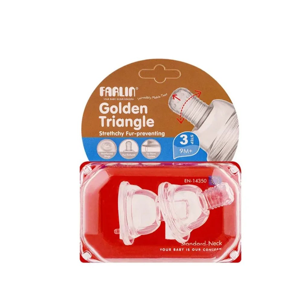 farlin – tetine silicon stretchy sml/2p t 3