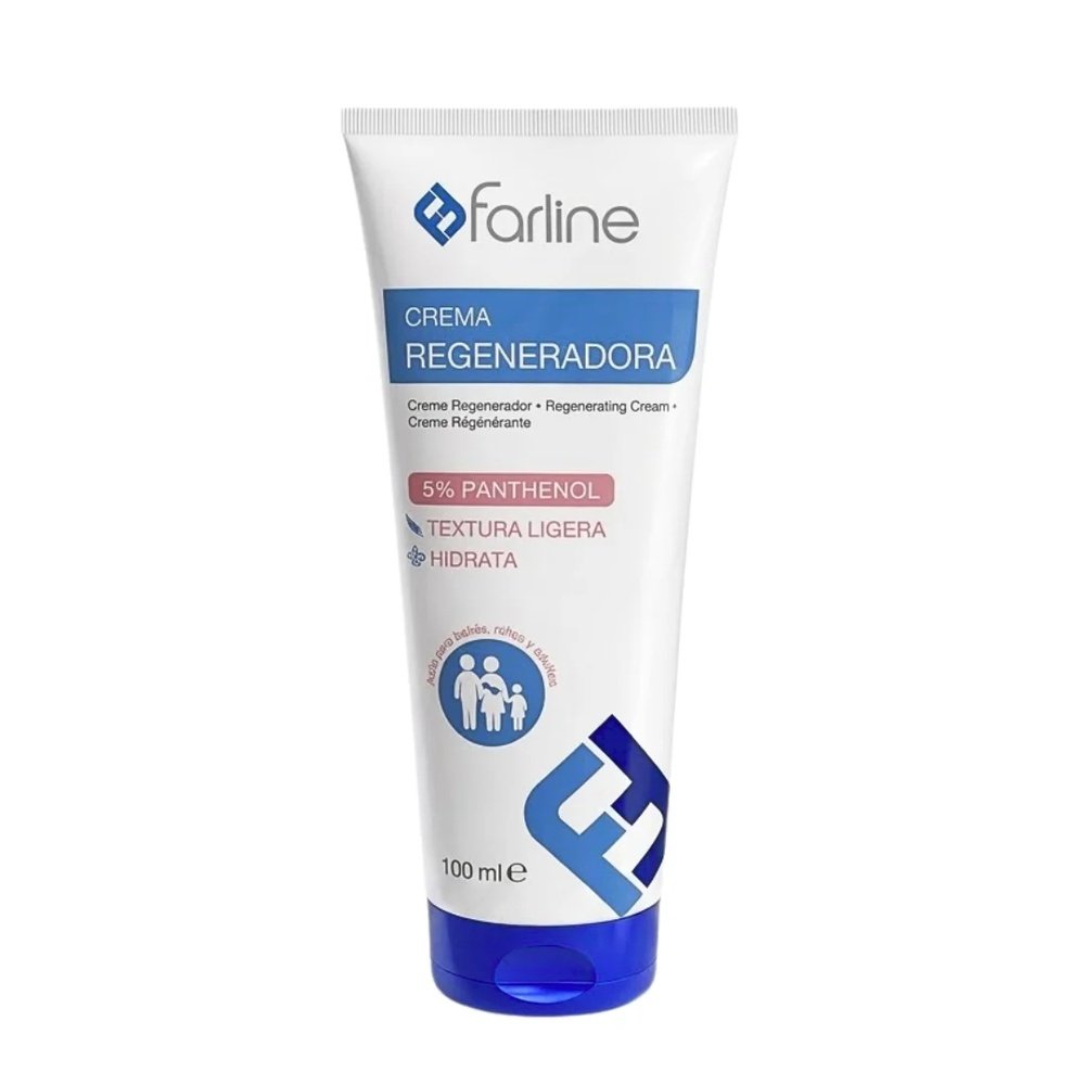 farline – creme regenerateur 5% panthenol – 100ml