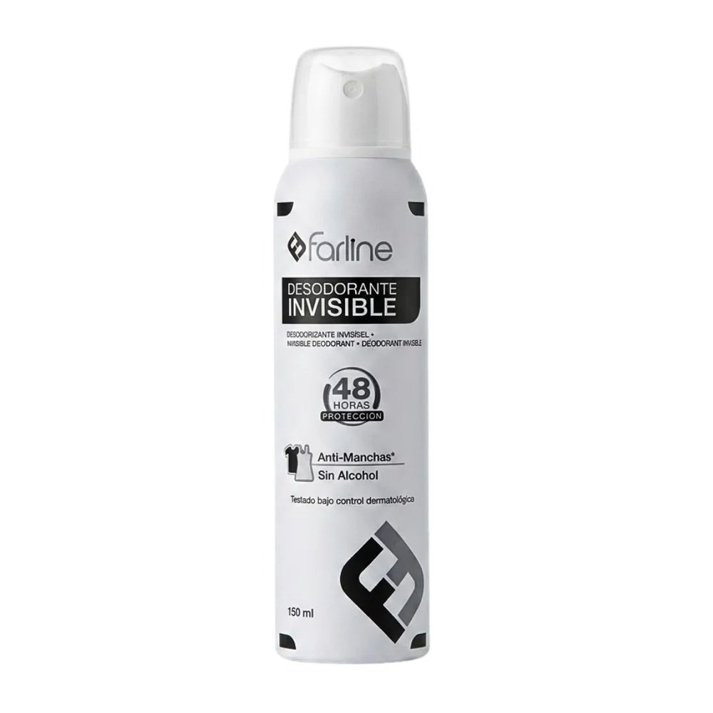 farline – deodorant invisible spray – 150ml