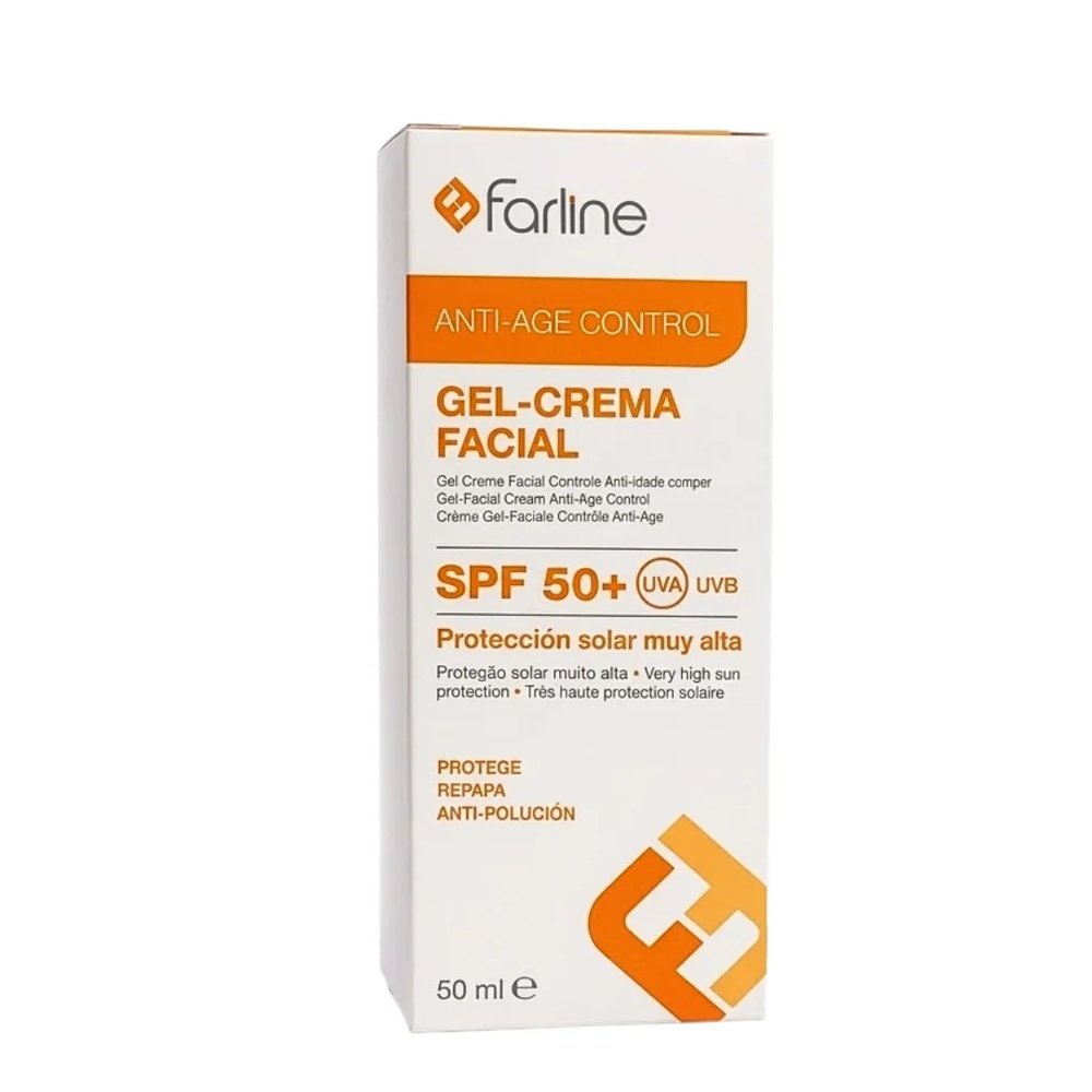 farline – ecran solaire anti age invisible spf50+ – 50ml