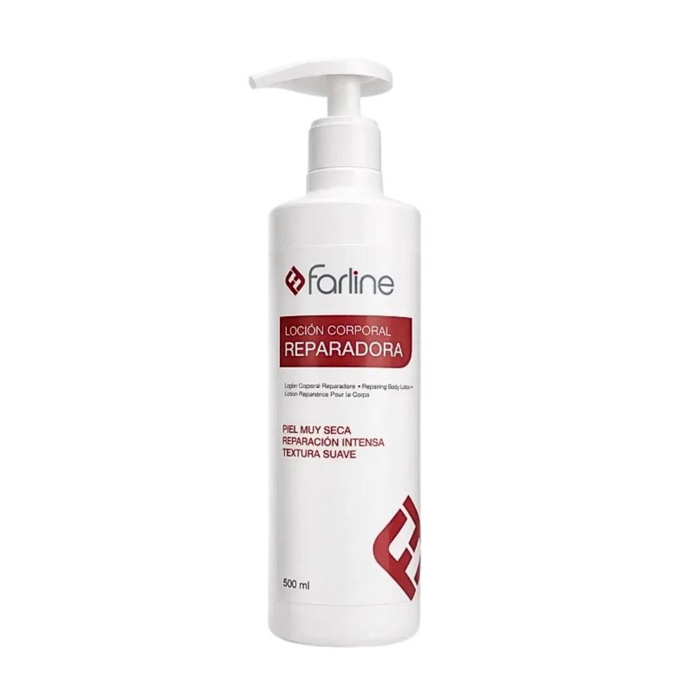 farline – lotion corporel reparateur – 500ml