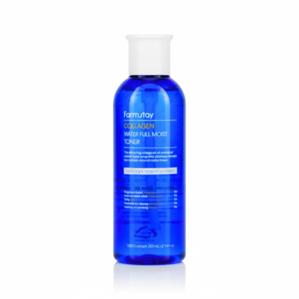 farmstay – collagen water full moist toner – 200ml
