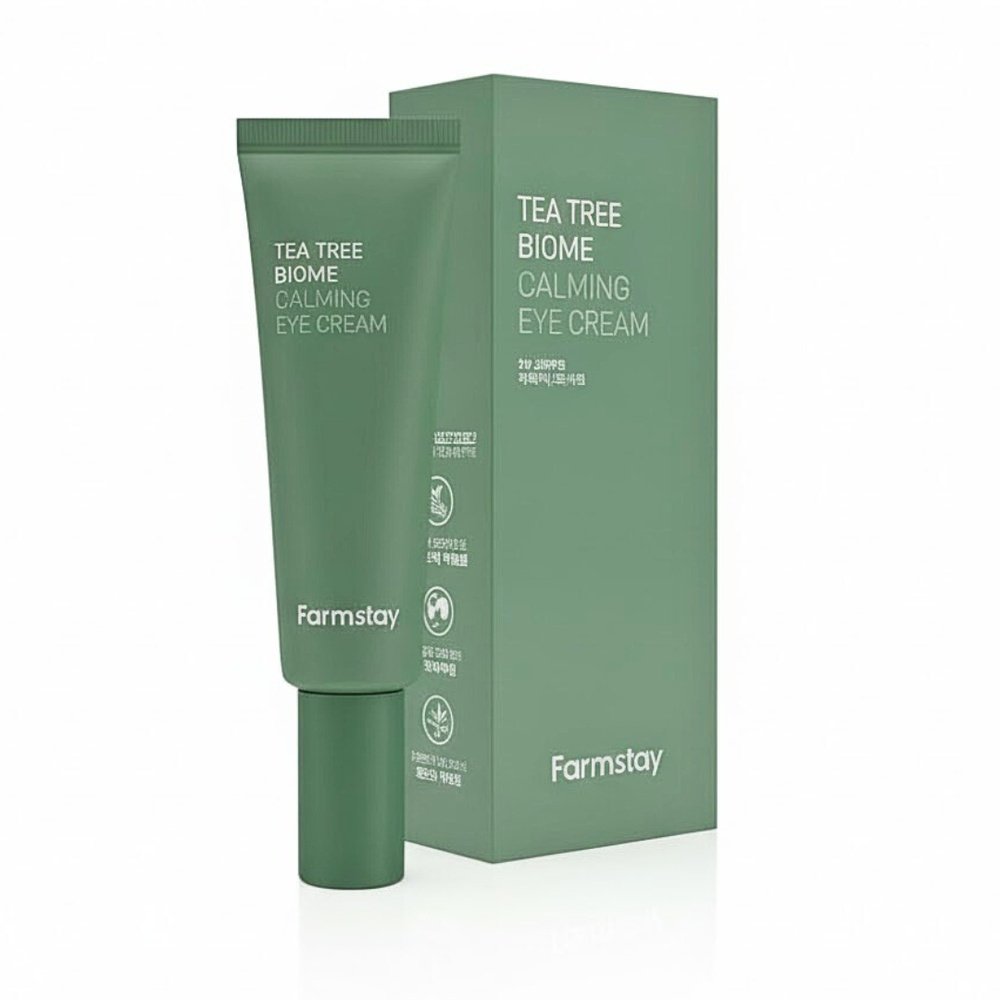 farmstay – tea tree biome calming eye cream – 50ml