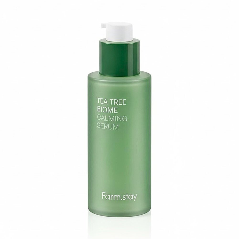 farmstay – tea tree biome calming serum – 50ml