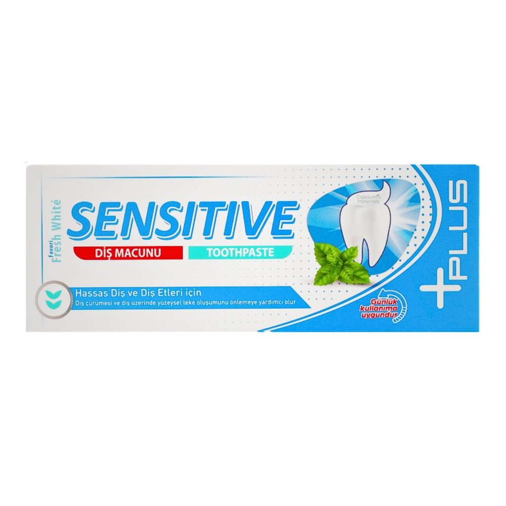favori – fresh white sensitive plus+ – 90g