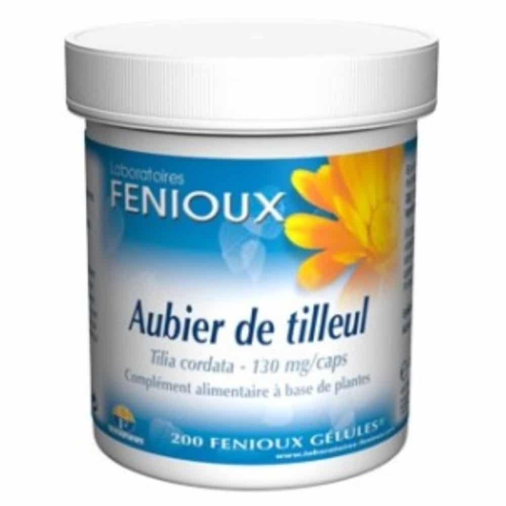fenioux – aubier de tilleul 130mg – 200 gelules