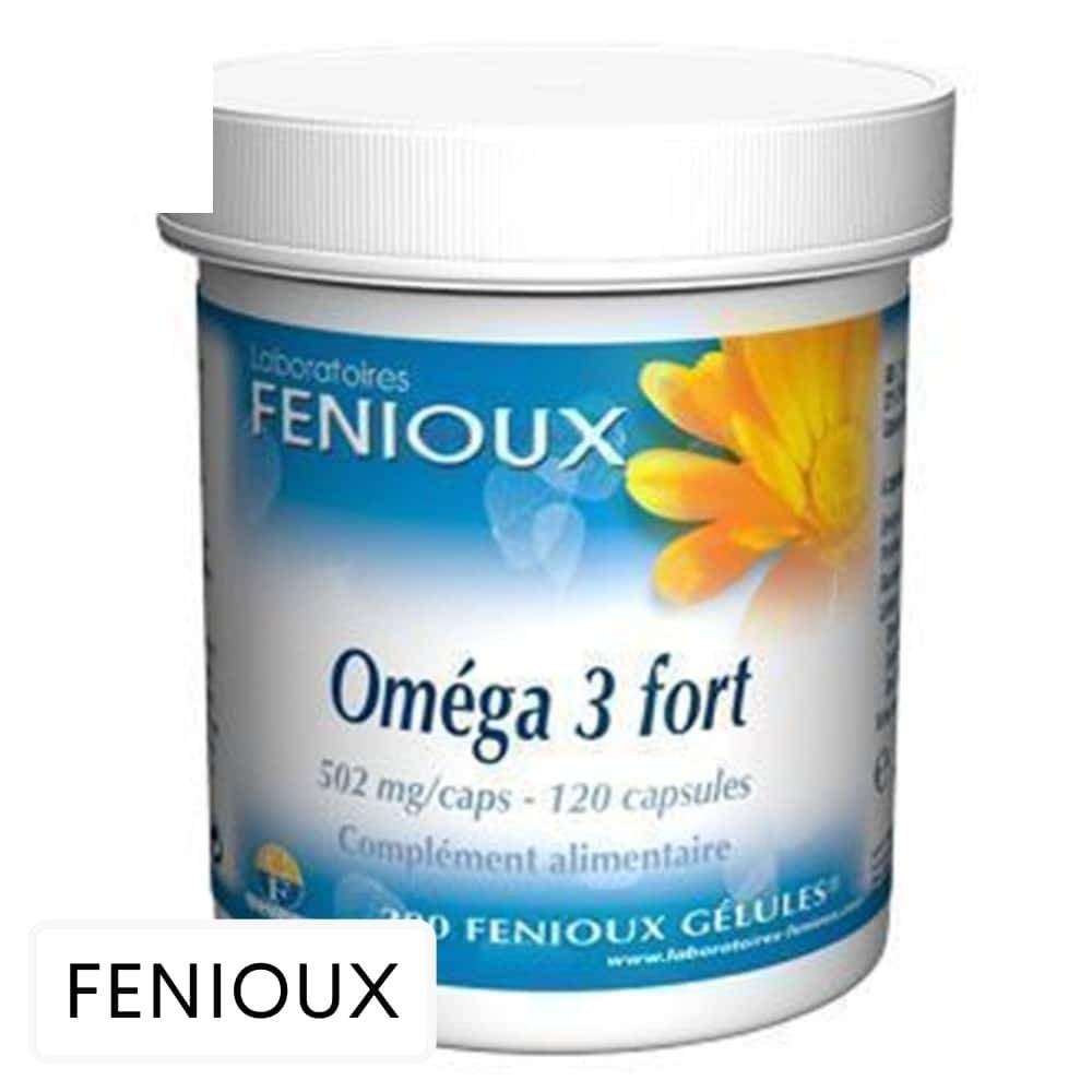 fenioux – omega 3 fort 502mg – 120 gelules