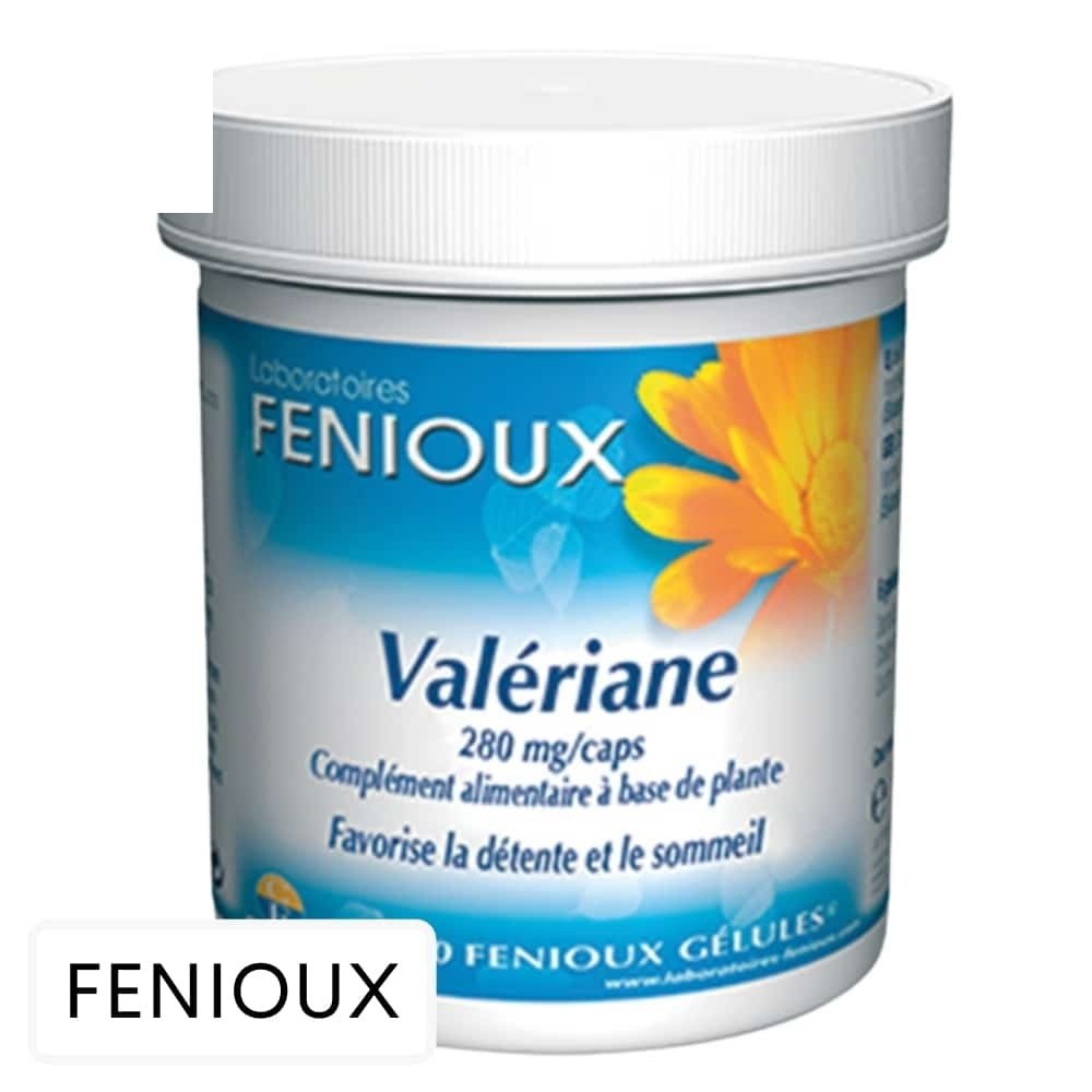 fenioux – valeriane 280mg detente et sommeil – 90 gelules