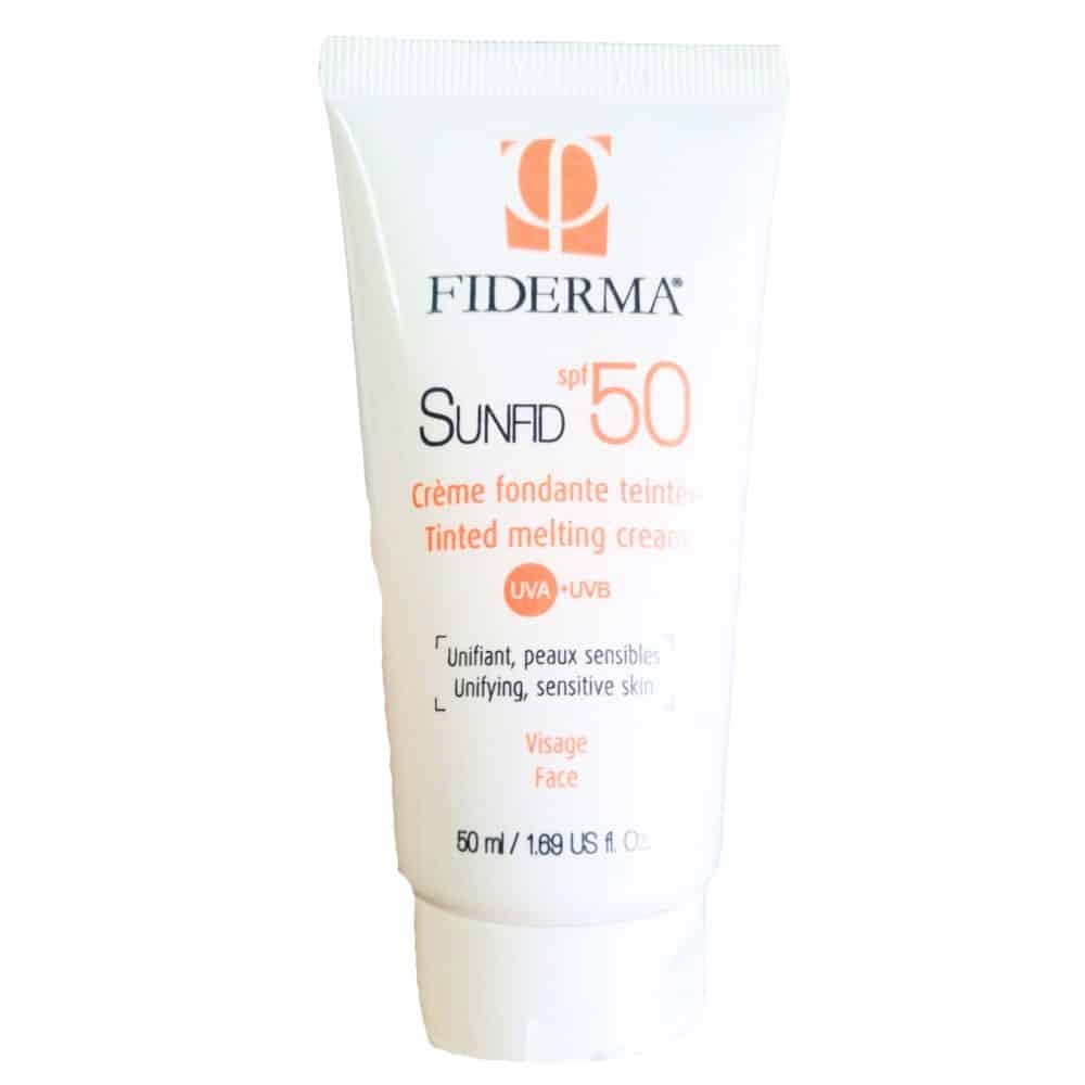 fiderma – sunfid ecran mineral teinte spf50 – 50ml