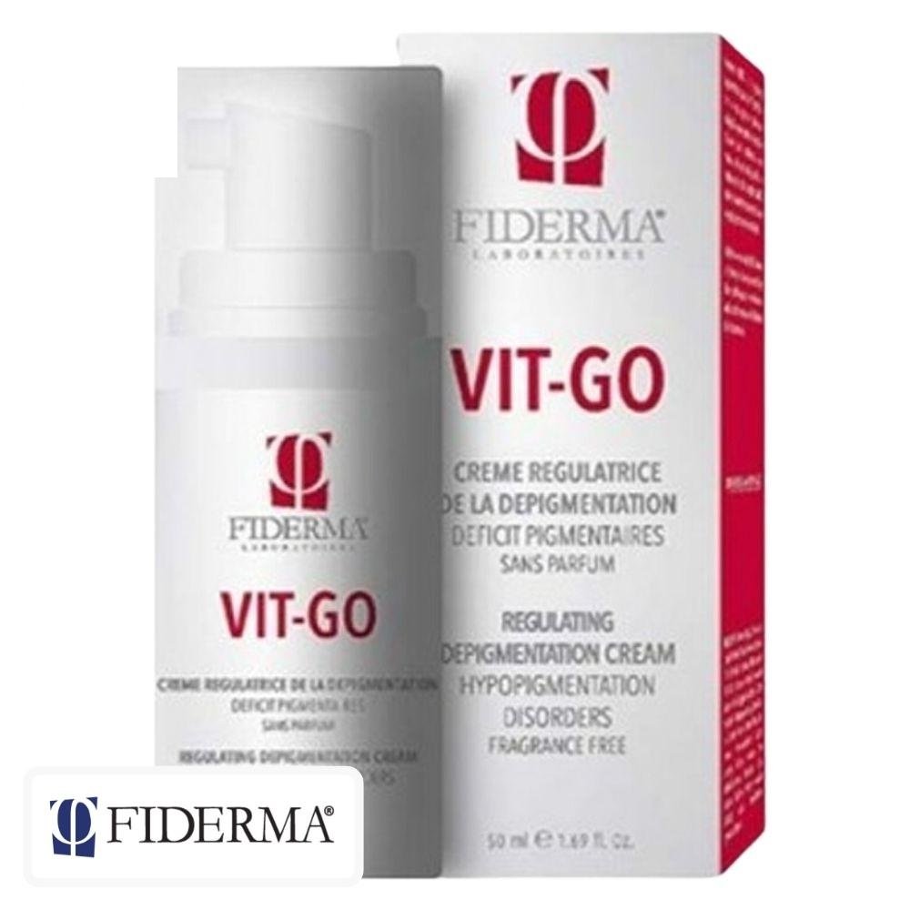 fiderma – vit go creme regulatrice de la depigmentation – 50ml