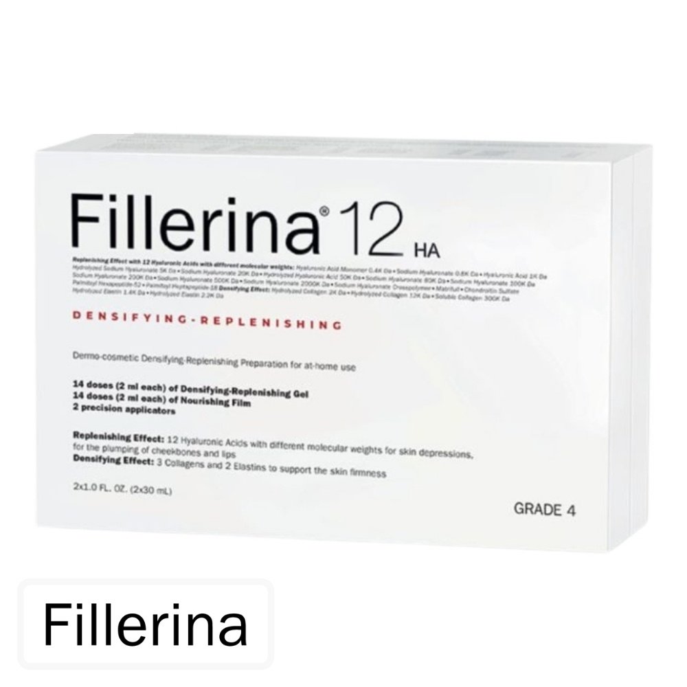 🎁 pack 🎁 – fillerina – 12 ha pack dermo cosmetique grade 4 densifiant et reconstituant – 1u