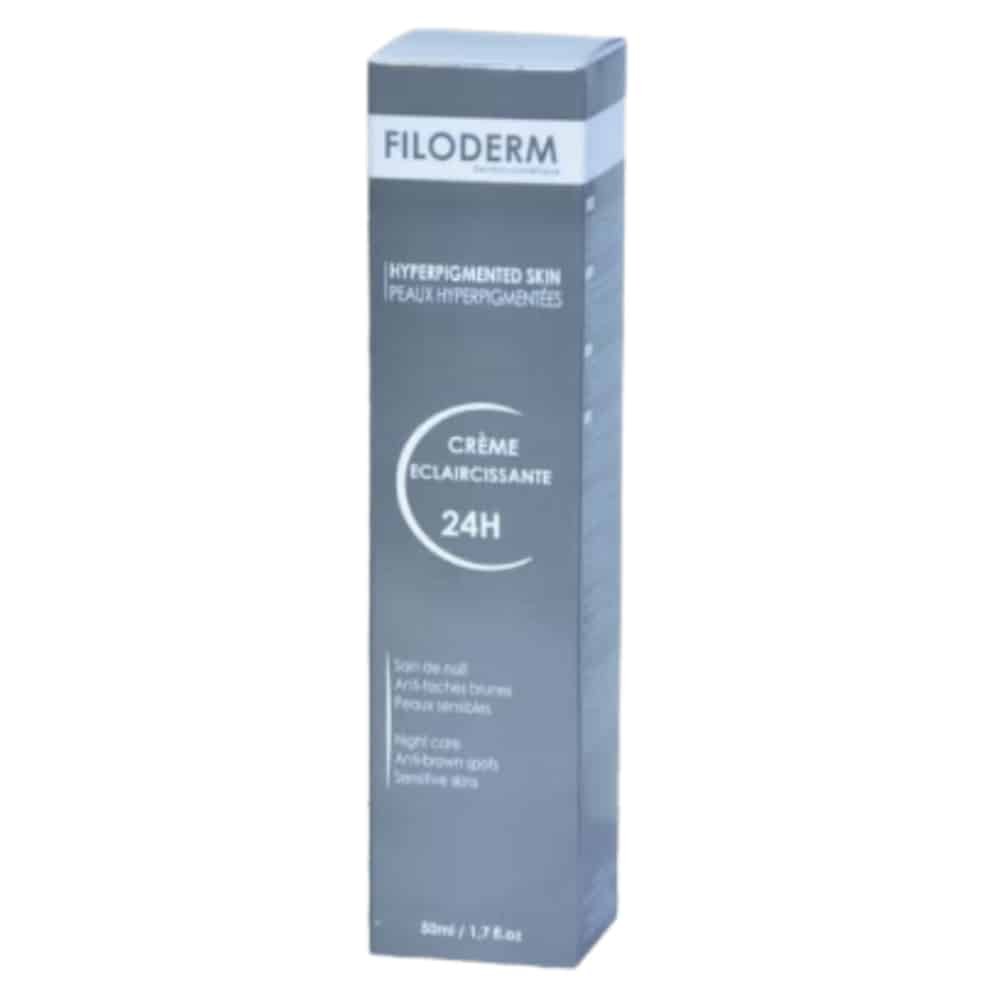 filoderm – creme eclaircissante 24h de nuit – 50ml