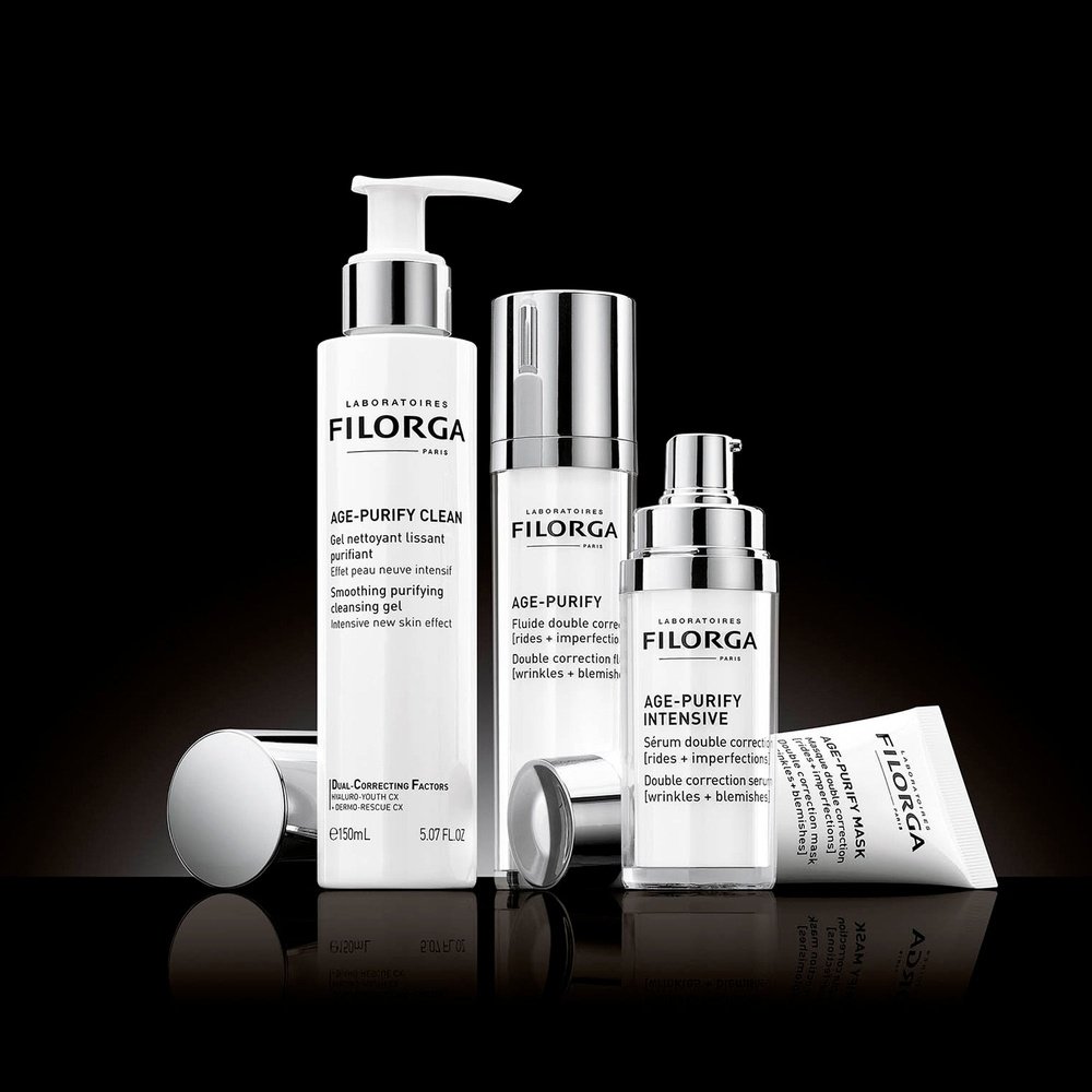 filorga – age purify clean gel nettoyant lissant purifiant – 150ml filorga – age purify clean gel nettoyant lissant purifiant – 150ml
