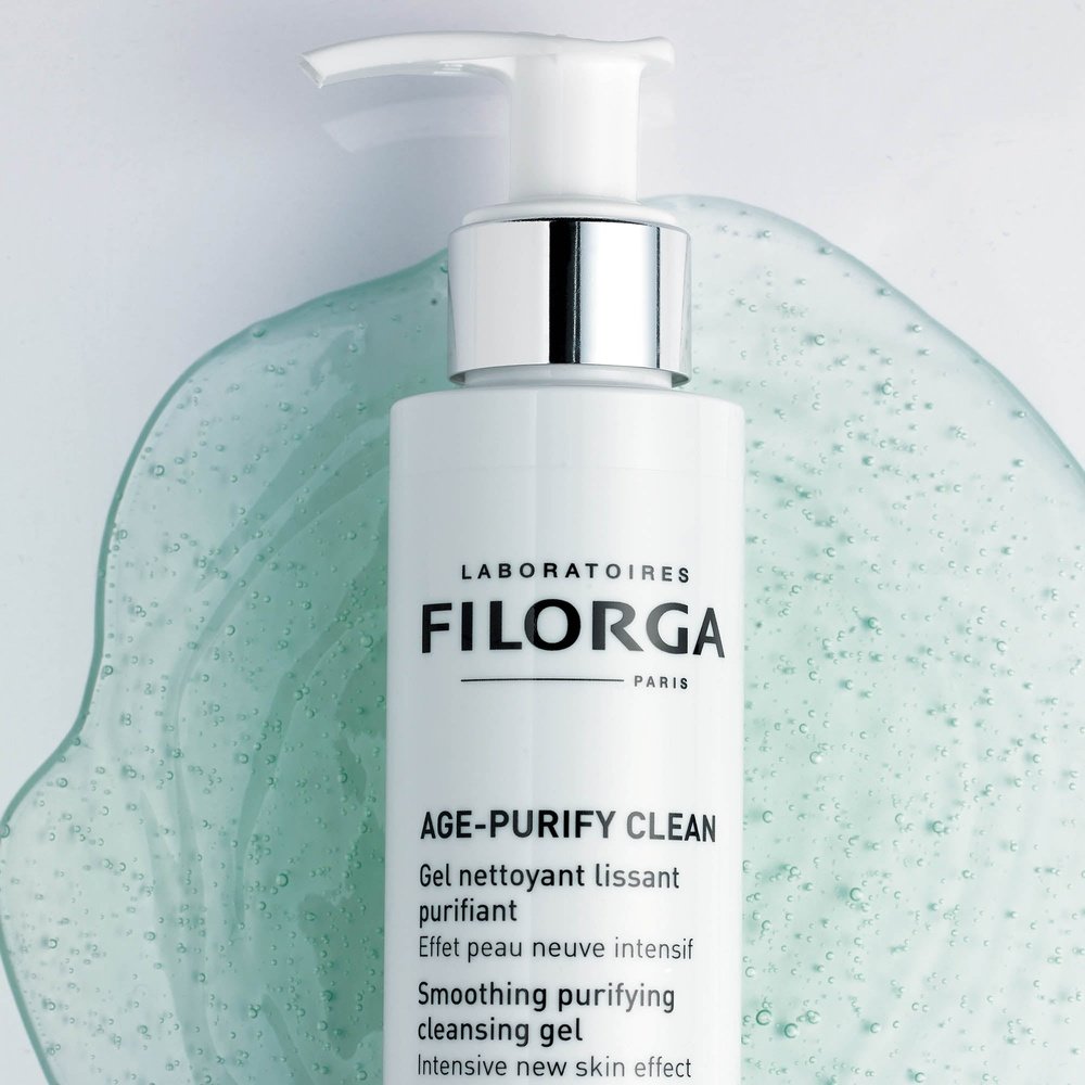filorga – age purify clean gel nettoyant lissant purifiant – 150ml filorga – age purify clean gel nettoyant lissant purifiant – 150ml