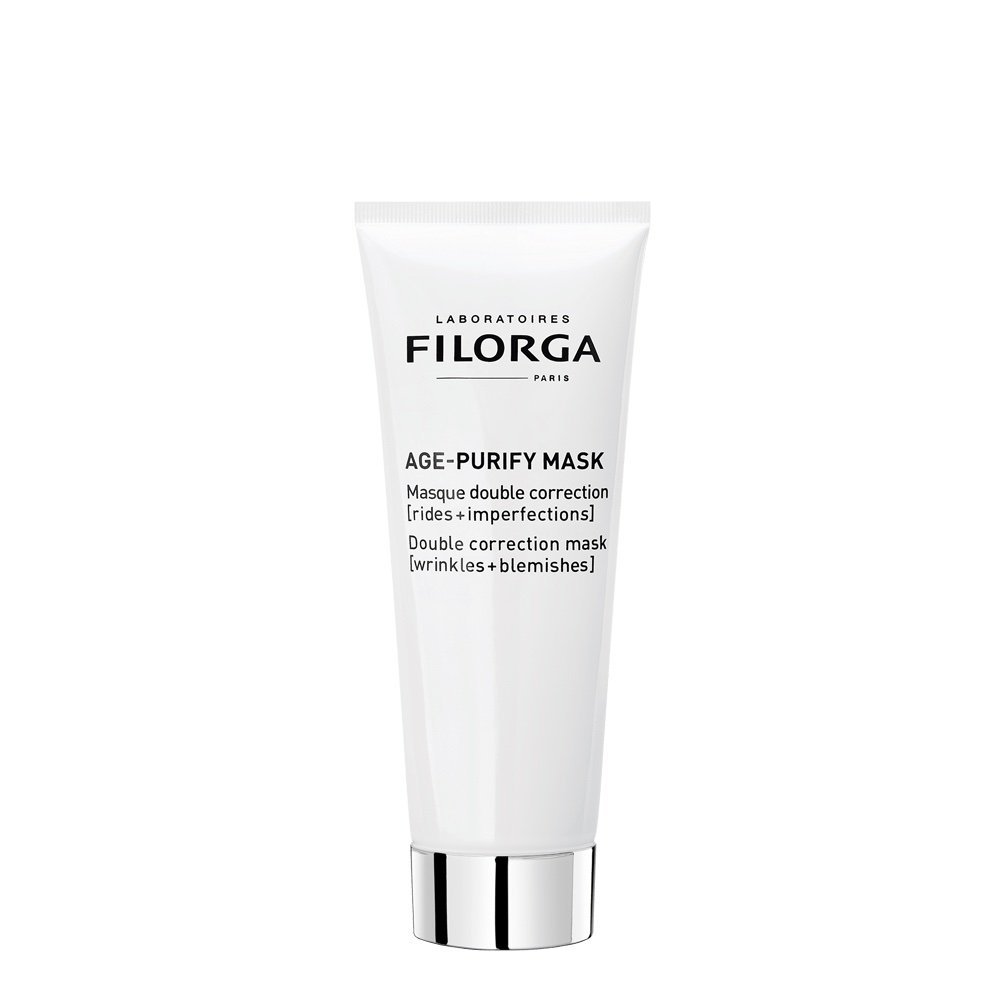 filorga age purify mask – masque visage crème argile anti rides et anti imperfections 75ml