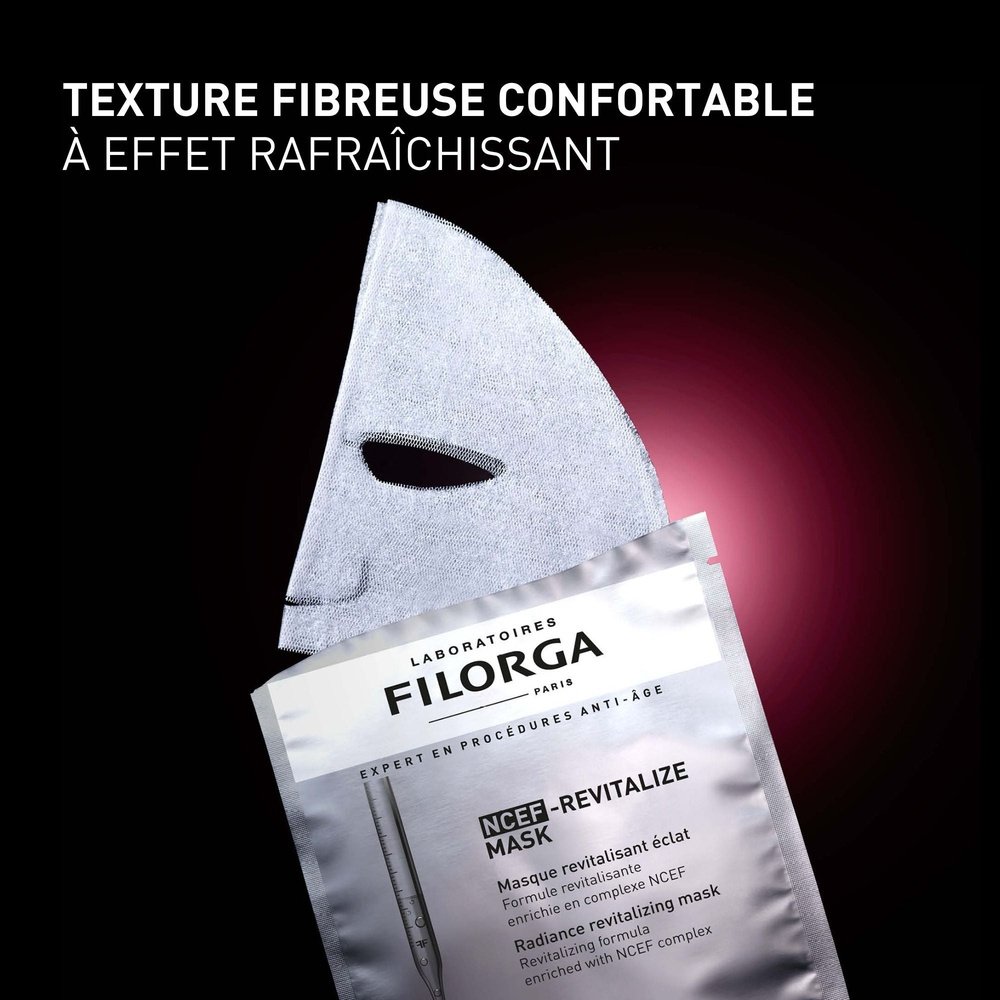 filorga – ncef revitalize mask masque revitalisant eclat – 20ml filorga – ncef revitalize mask masque revitalisant eclat – 20ml