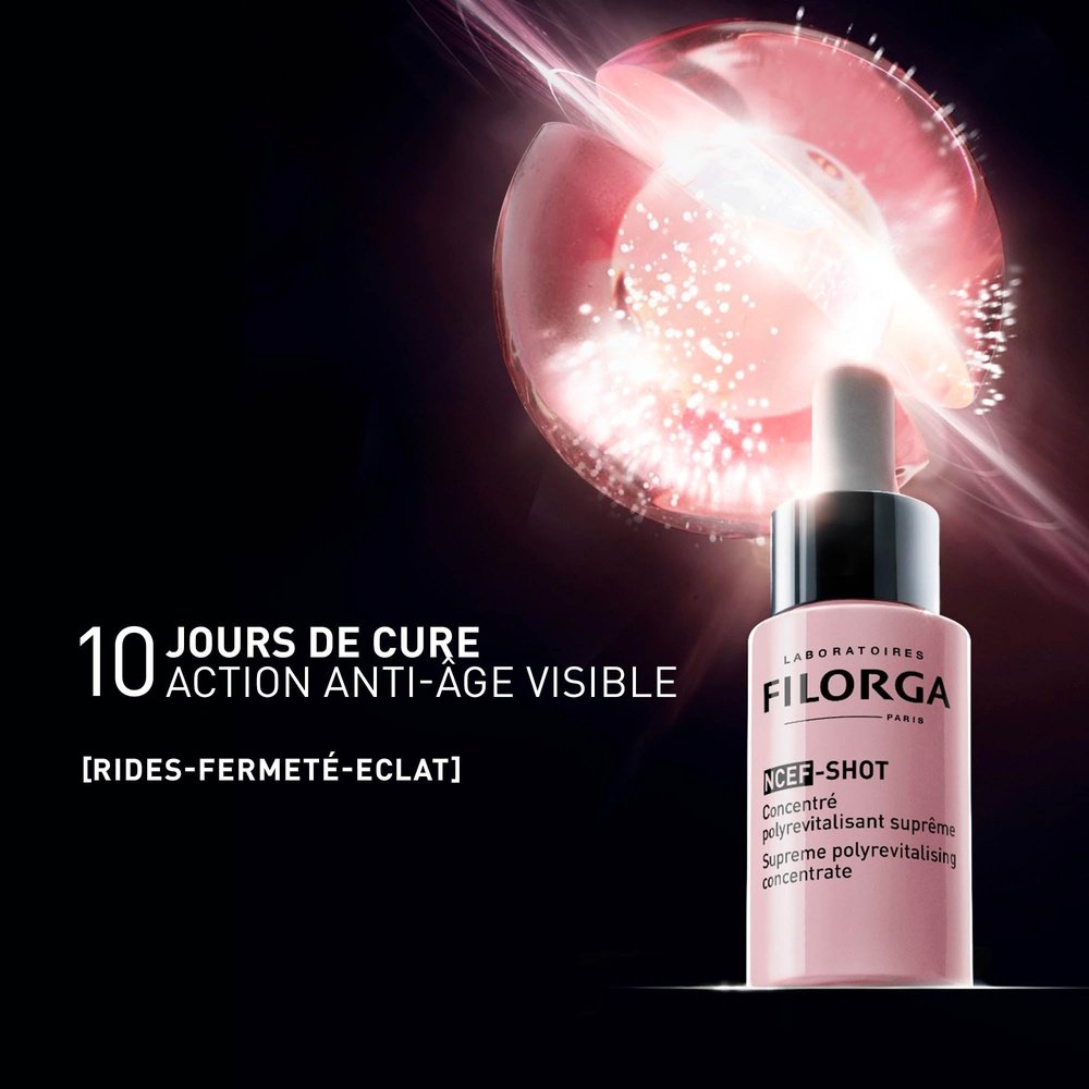 filorga – ncef shot concentre polyrevitalisant supreme – 15ml filorga – ncef shot concentre polyrevitalisant supreme – 15ml
