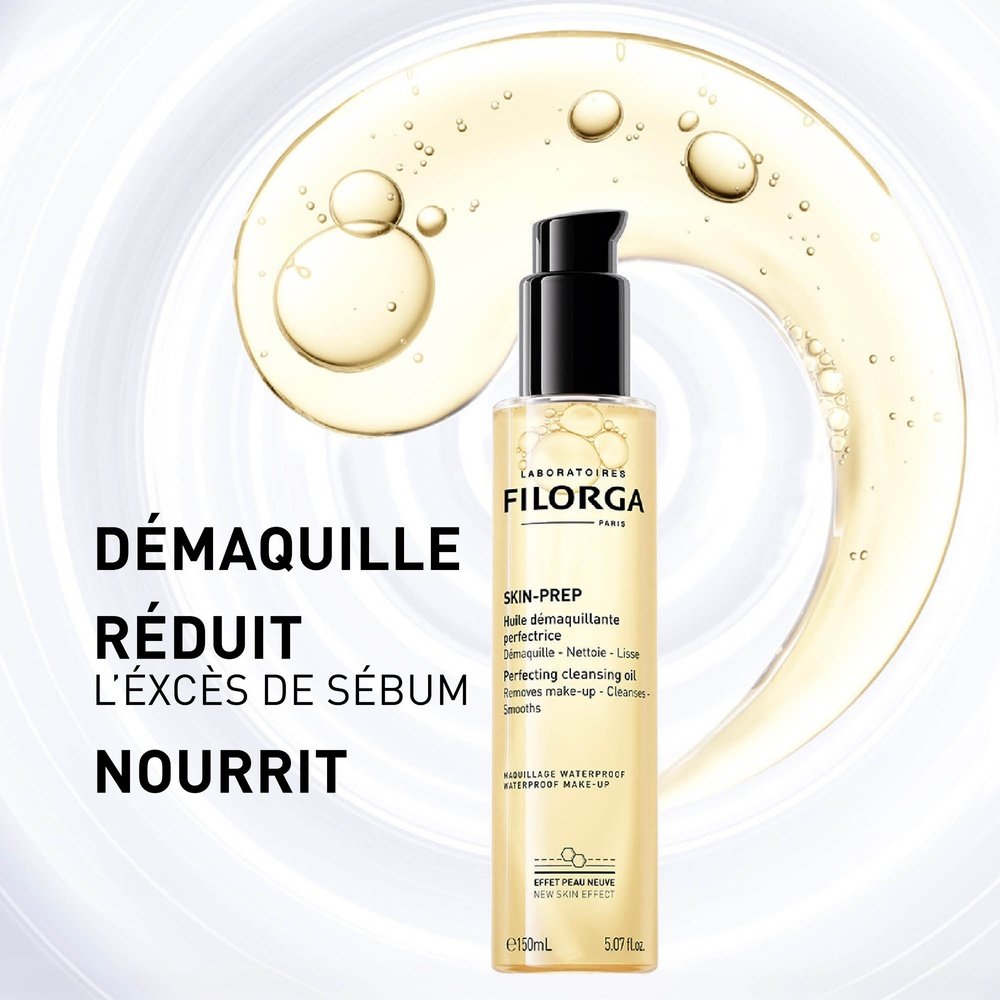 filorga – skin prep huile demaquillante perfectrice – 150ml filorga – skin prep huile demaquillante perfectrice – 150ml