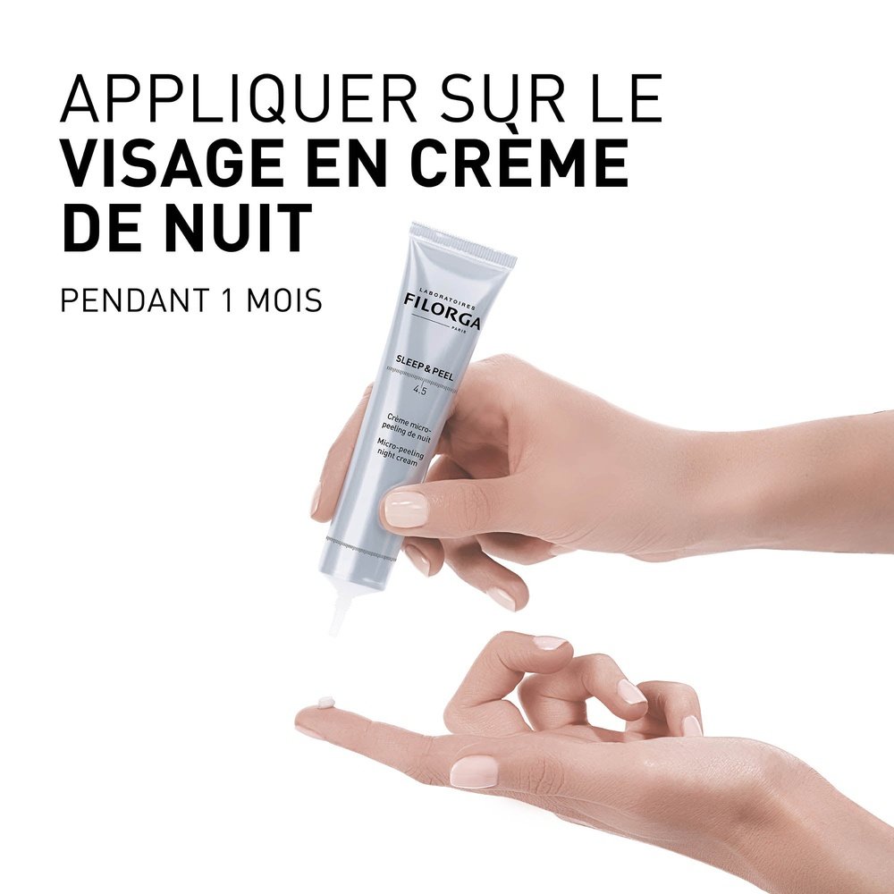 filorga – sleep et peel 4.5 creme micro peeling de nuit – 40ml filorga – sleep et peel 4.5 creme micro peeling de nuit – 40ml