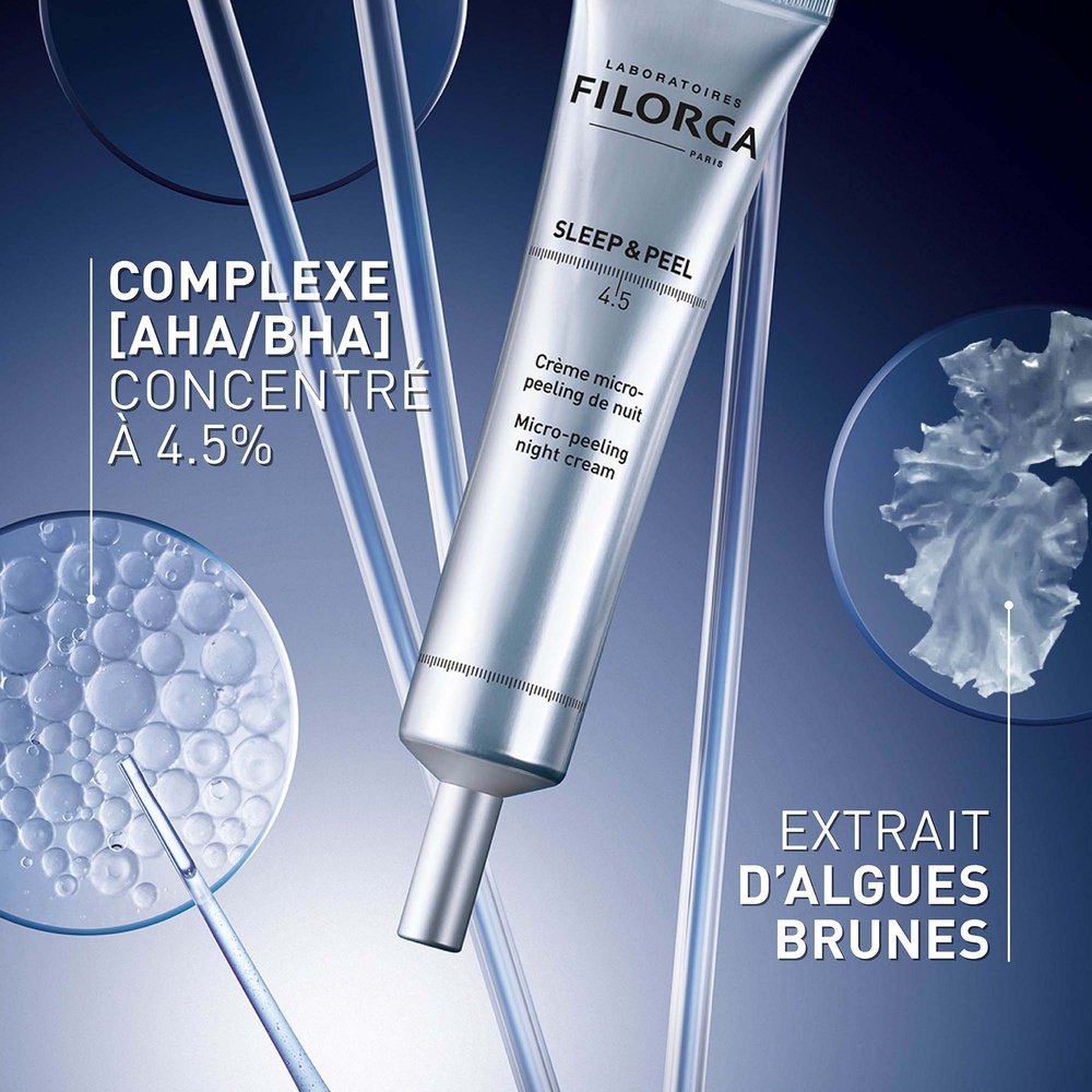 filorga – sleep et peel 4.5 creme micro peeling de nuit – 40ml filorga – sleep et peel 4.5 creme micro peeling de nuit – 40ml
