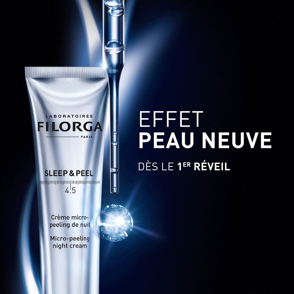 filorga – sleep et peel 4.5 creme micro peeling de nuit – 40ml filorga – sleep et peel 4.5 creme micro peeling de nuit – 40ml