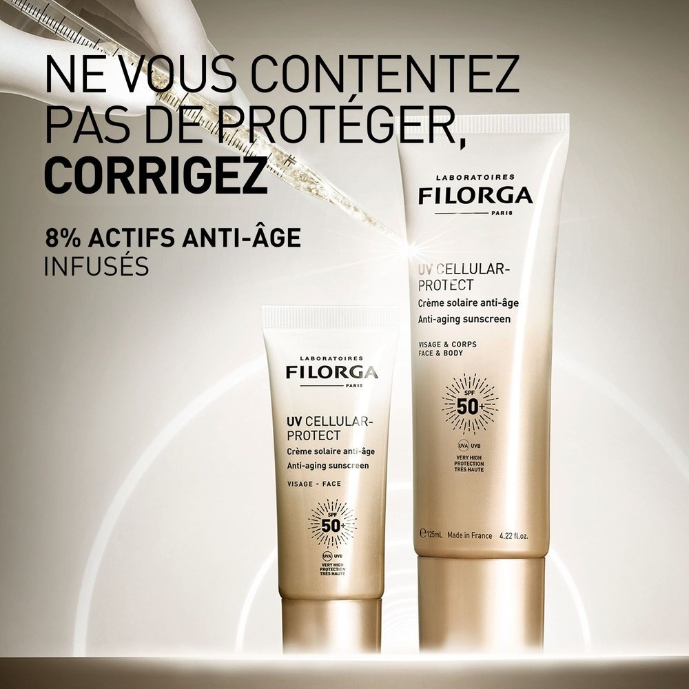 filorga – uv celullar protect creme solaire anti age visage spf50+ – 40ml filorga – uv celullar protect creme solaire anti age visage spf50+ – 40ml