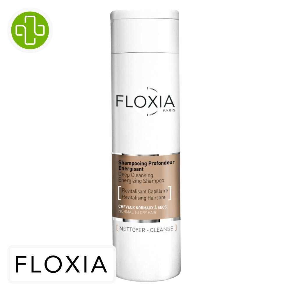 floxia – revitalisant shampoing profondeur energisant cheveux normaux a secs – 200ml