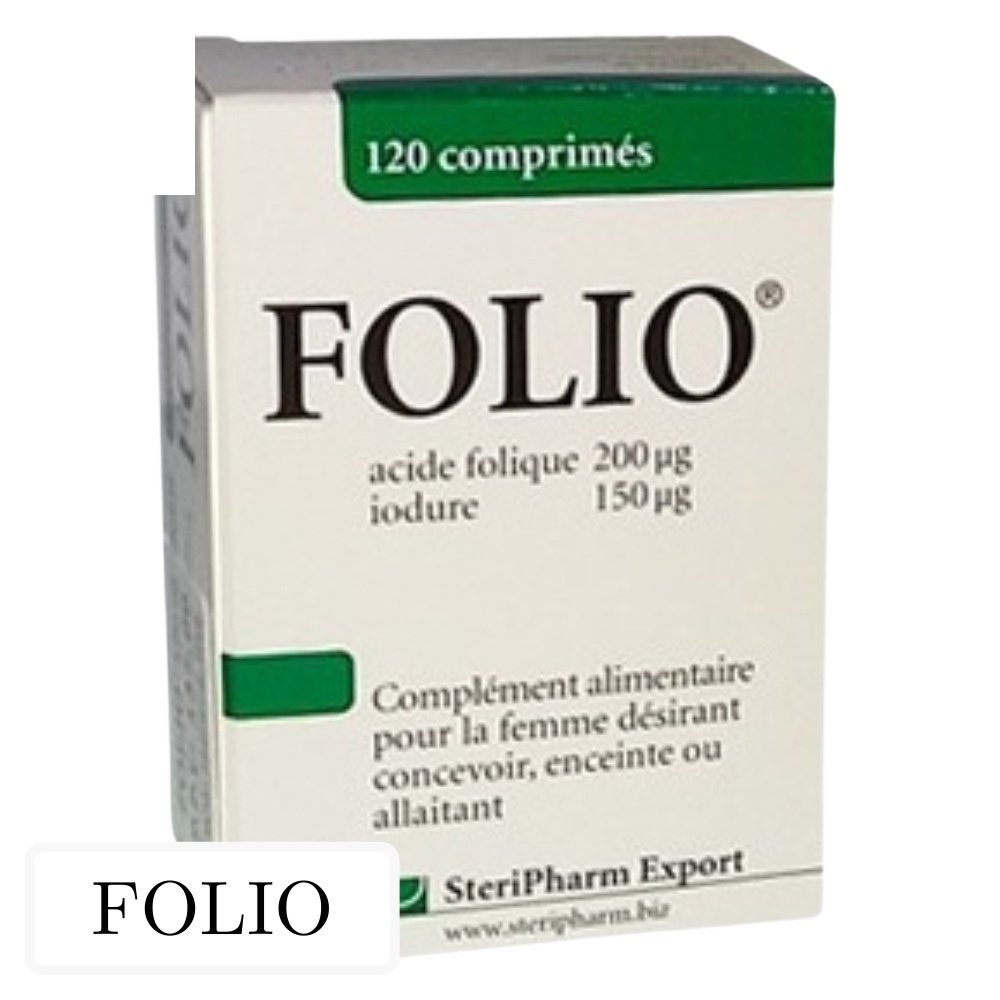 folio – acide folique – 120 comprimes