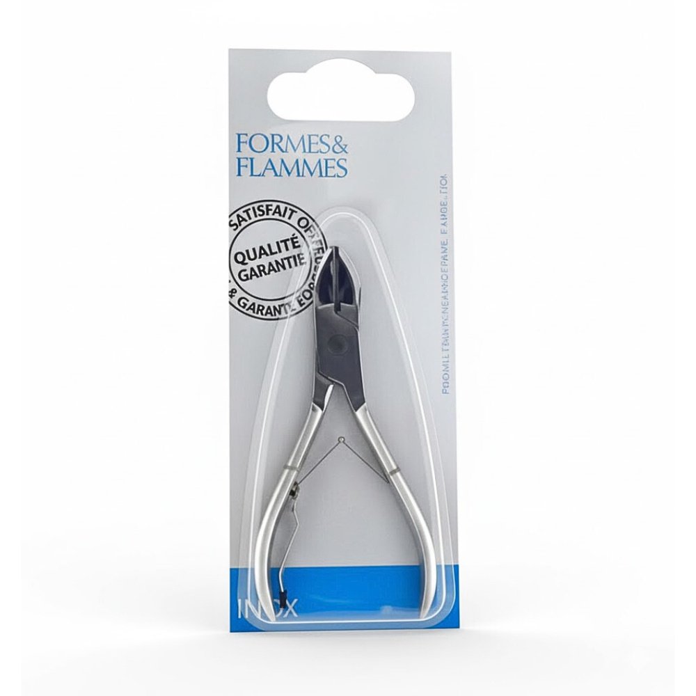 formes et flammes – pince a ongles manucure 10cm refrence 28