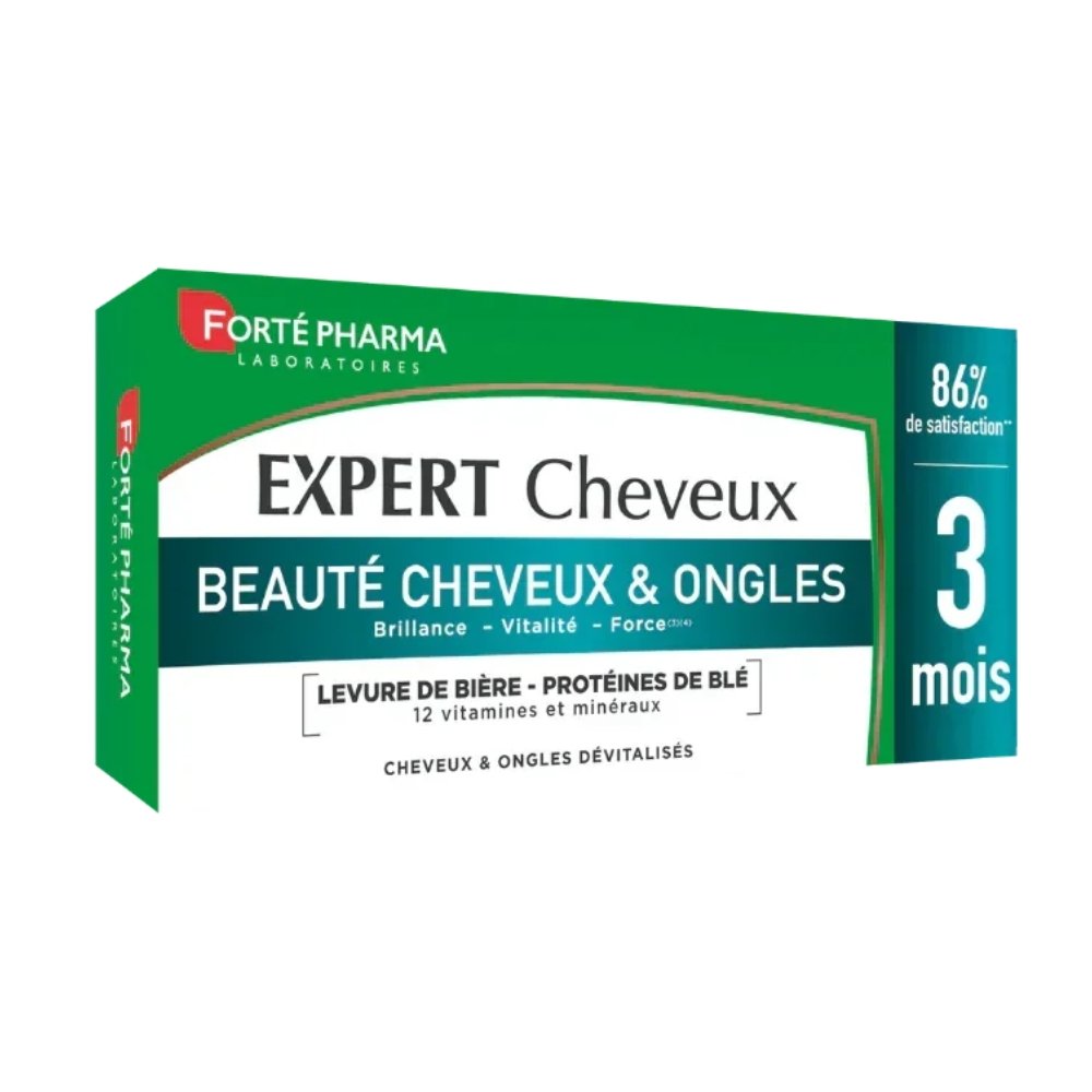 forte pharma – expert cheveux et ongles – 84 comprimes