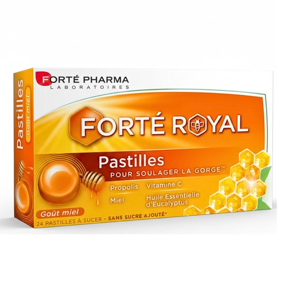 forte pharma – forte royal pastilles – 24 unites