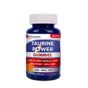 forte pharma – taurine power gummies gout cola – 60gommes