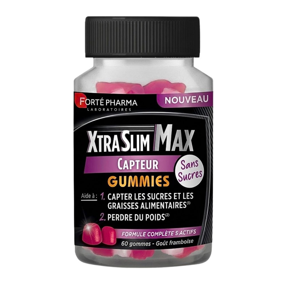 forte pharma – xtra slim max capteur – 60 gommes