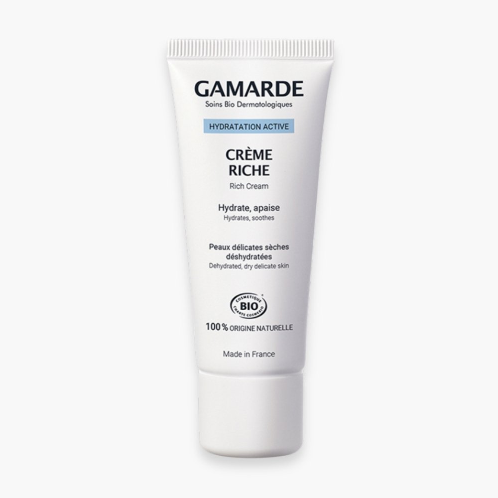 gamarde – hydratation active creme riche bio – 40ml