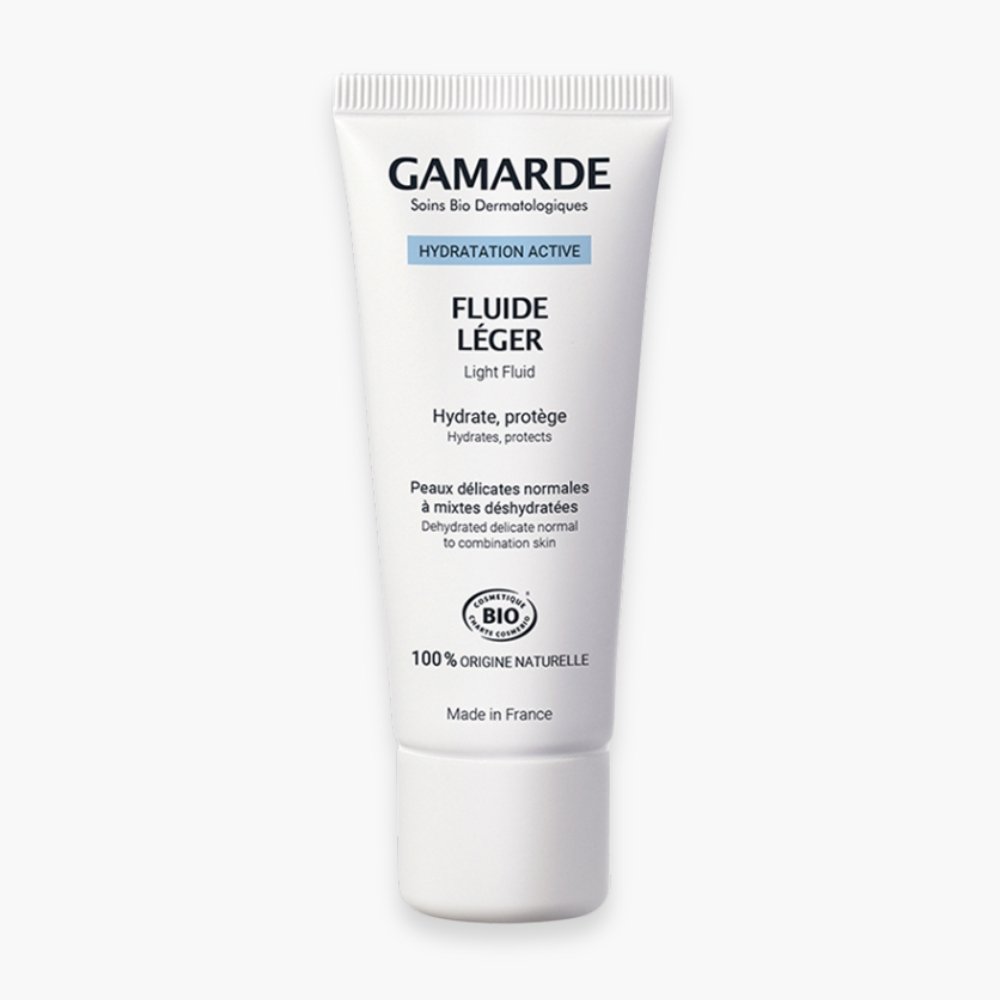 gamarde – hydratation active fluide leger bio – 40ml