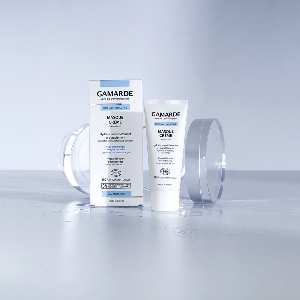 gamarde – hydratation active masque creme bio – 40ml gamarde – hydratation active masque creme bio – 40ml