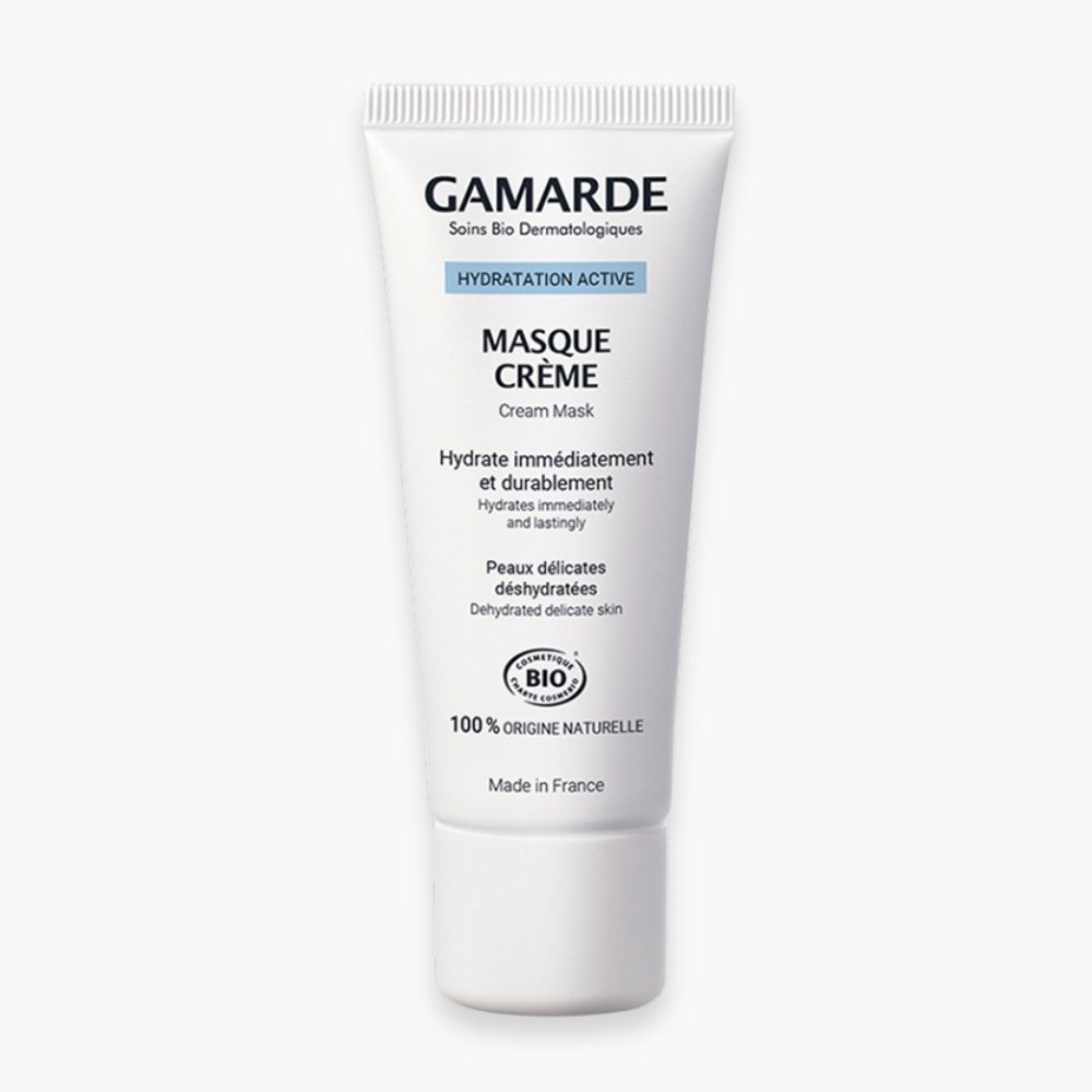 gamarde – hydratation active masque creme bio – 40ml