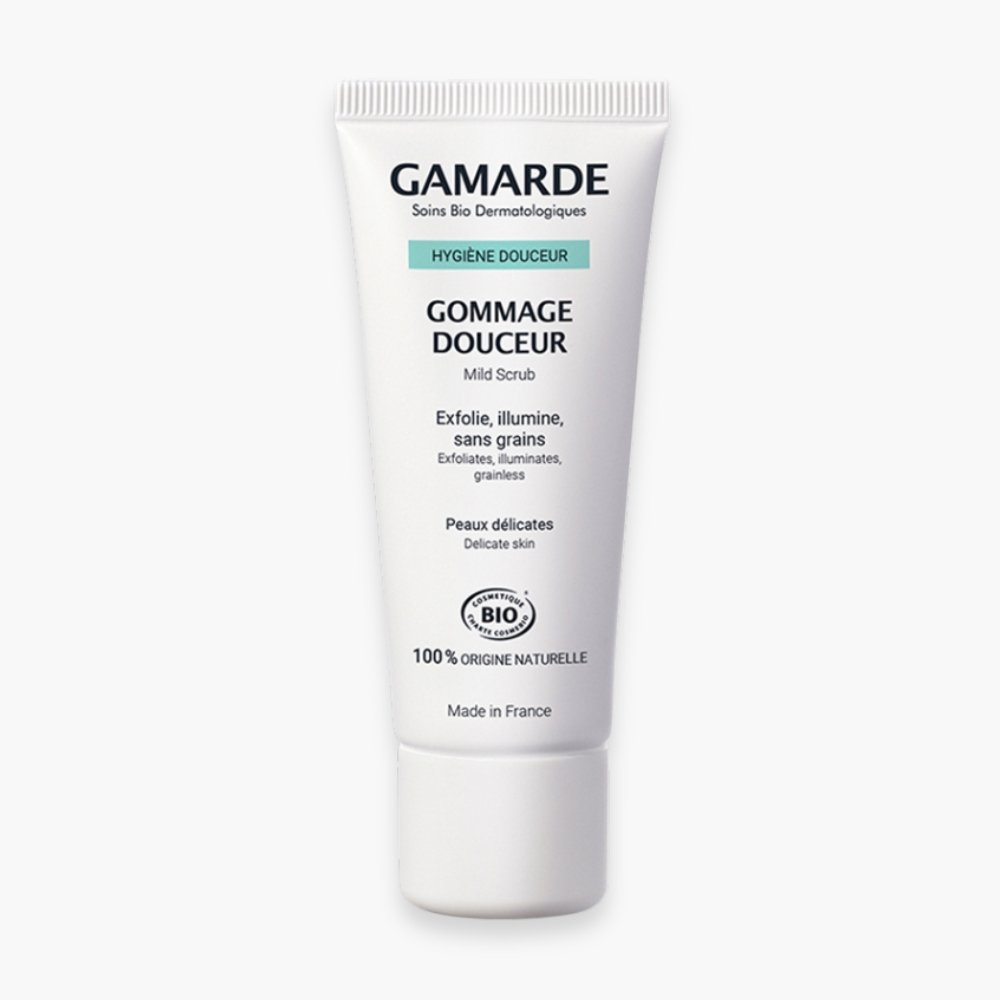 gamarde – hygiene douceur gommage bio – 40ml