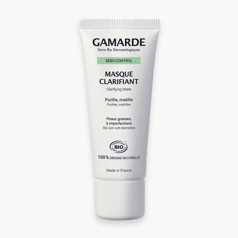 gamarde – sebo control masque clarifiant bio – 40ml