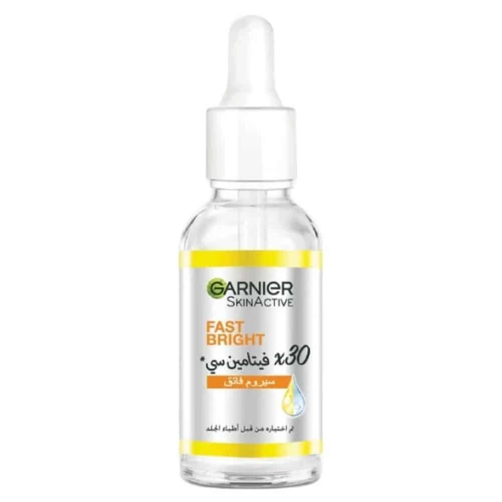 garnier – skinactive serum fast bright a la vitamine c booster d’eclat – 30ml