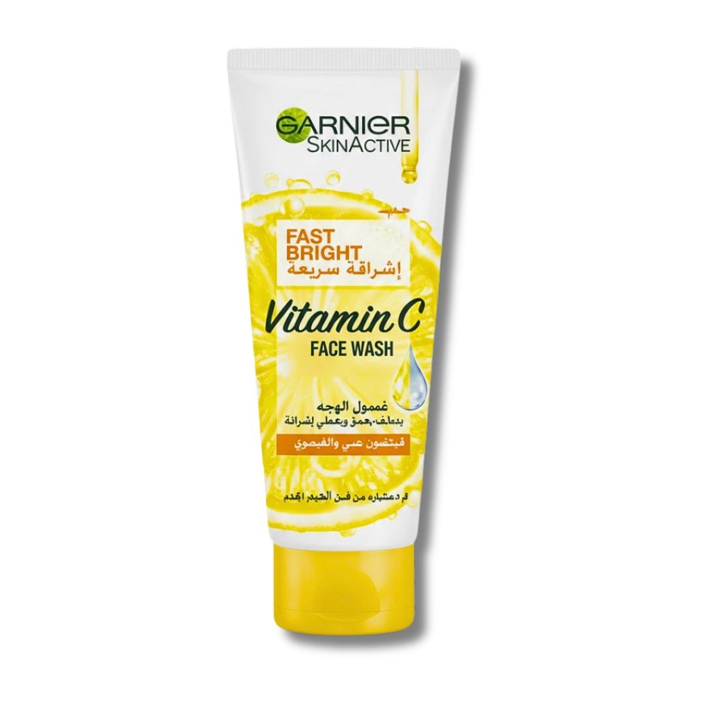 garnier – fast bright vitamin c face wash – 100ml