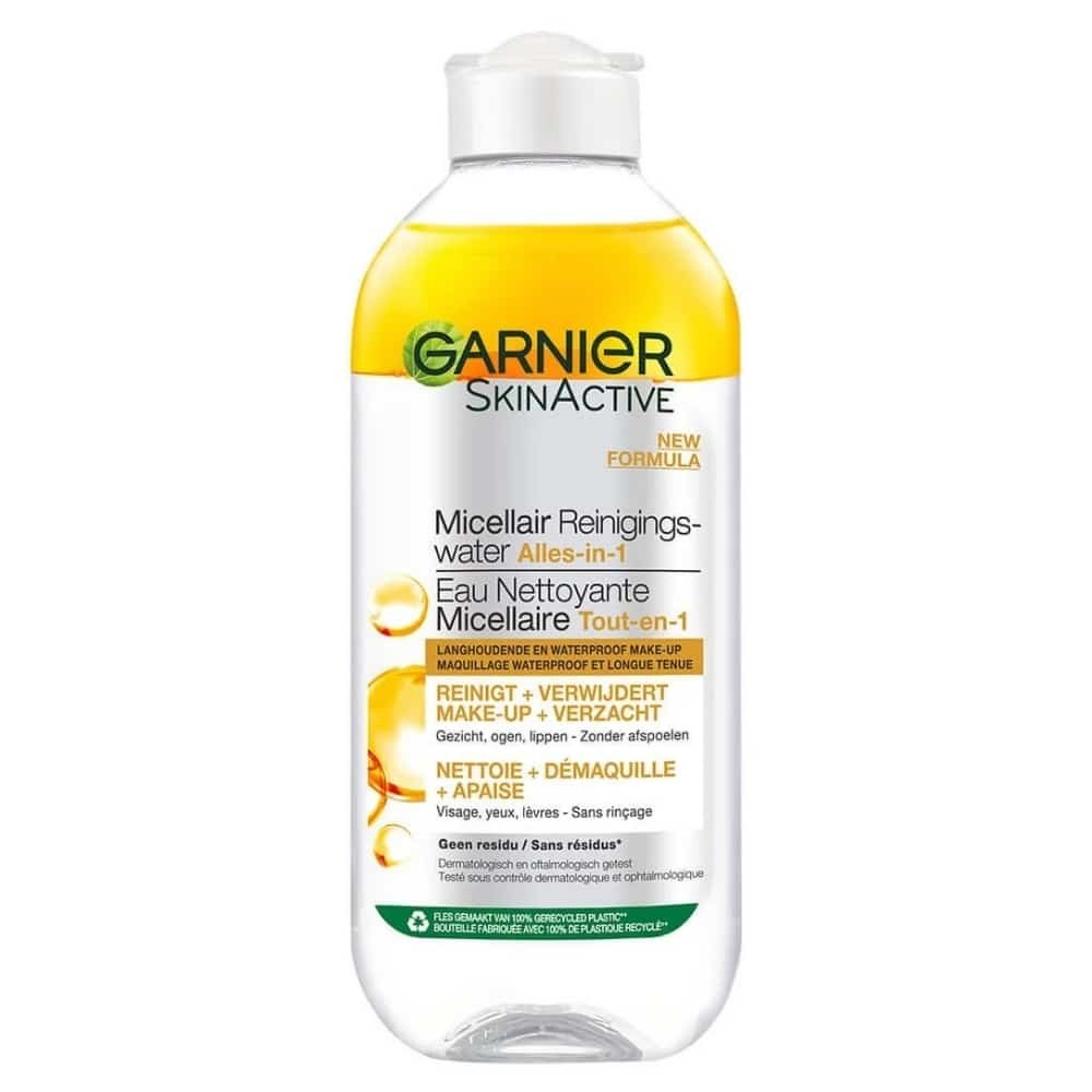 garnier – skinactive eau micellaire nettoyante a l’huile d’argan – 400ml